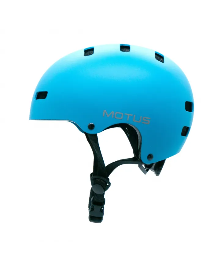 Kask dziecięcy rowerowy MOTUS MD-107 rozmiar S/M niebieski