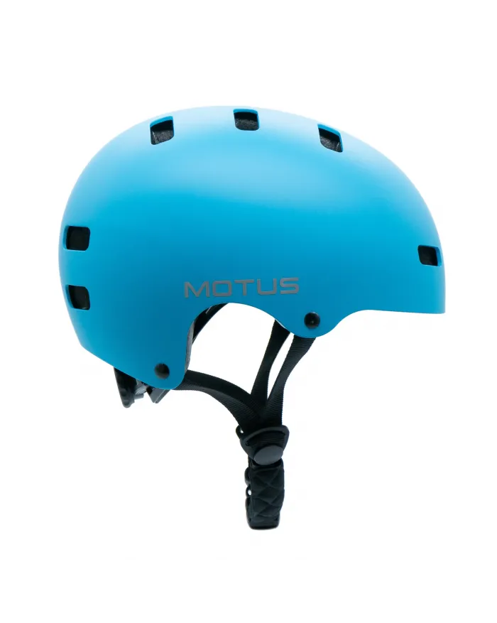 Kask dziecięcy rowerowy MOTUS MD-107 rozmiar S/M niebieski