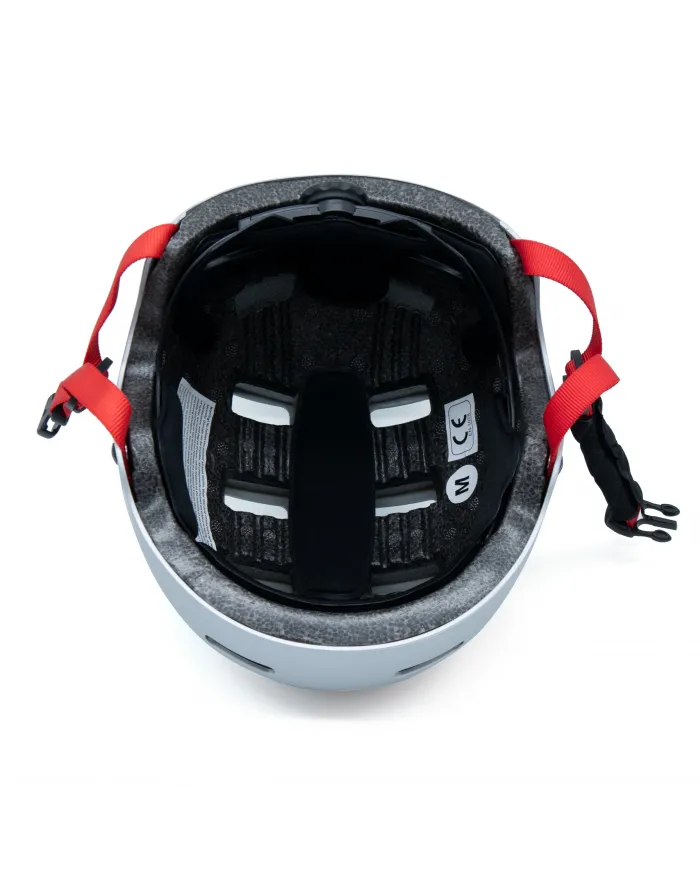 Kask dziecięcy rowerowy MOTUS MD-107 rozmiar M/S srebny