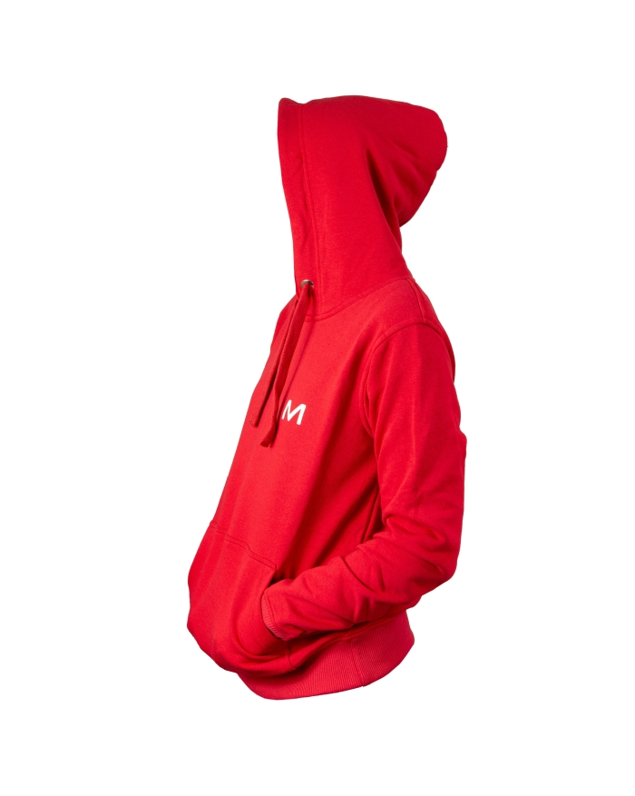 Bluza damska MOTUS z kapturem rozmiar M/L kolor czerwony