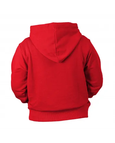 Bluza damska SIVER z kapturem rozmiar XS/S kolor czerwona