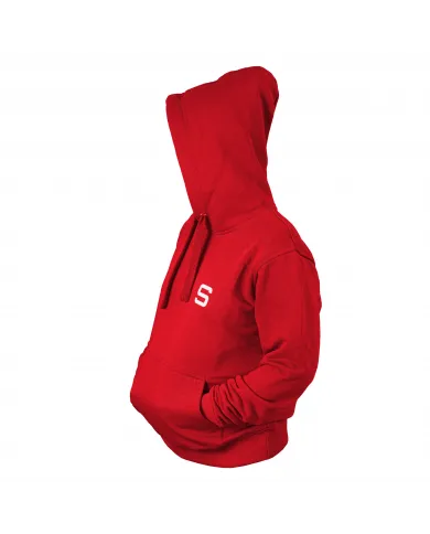 Bluza damska SIVER z kapturem rozmiar M/L kolor czerwona
