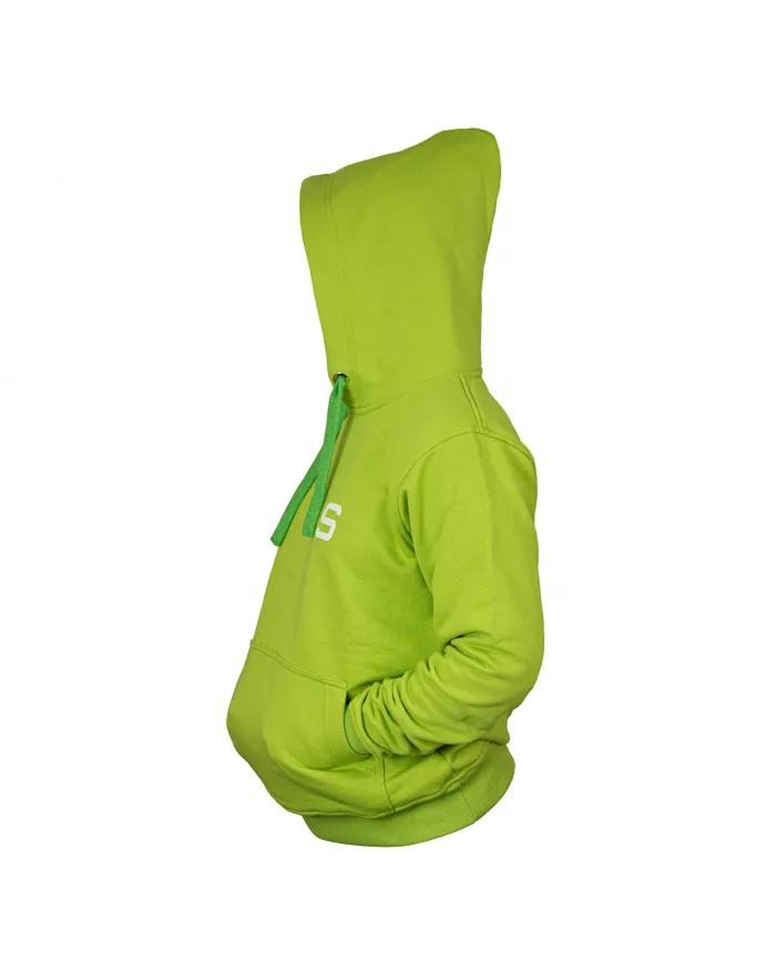 Bluza damska SIVER z kapturem rozmiar XS/S kolor zielony/limonkowy