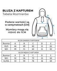 Bluza męska RUPTOR z kapturem rozmiar M/L kolor czarny
