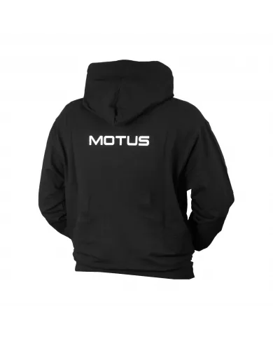Bluza męska MOTUS z kapturem rozmiar M/L kolor czarny