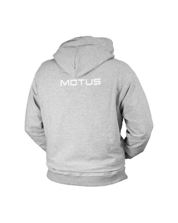 Bluza męska MOTUS z kapturem rozmiar XL/XXL kolor szary