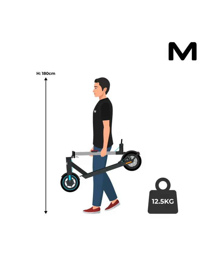 Hulajnoga elektryczna Motus Scooty 10 LITE 2023 - 350W, 12.5kg