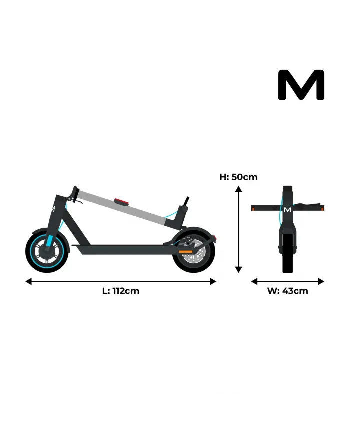 Hulajnoga elektryczna Motus Scooty 10 LITE 2023 - 350W, 12.5kg