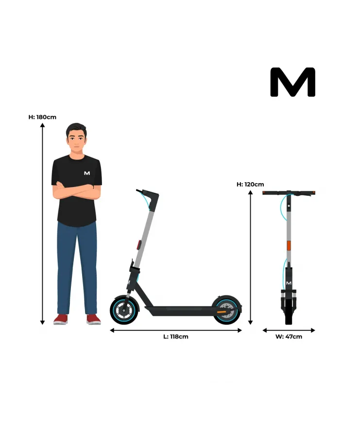 Hulajnoga elektryczna Motus Scooty 10 Plus 2022