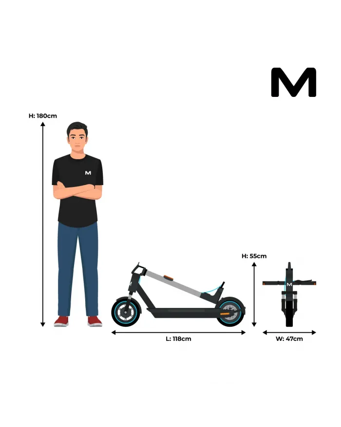 Hulajnoga elektryczna Motus Scooty 10 Plus 2022