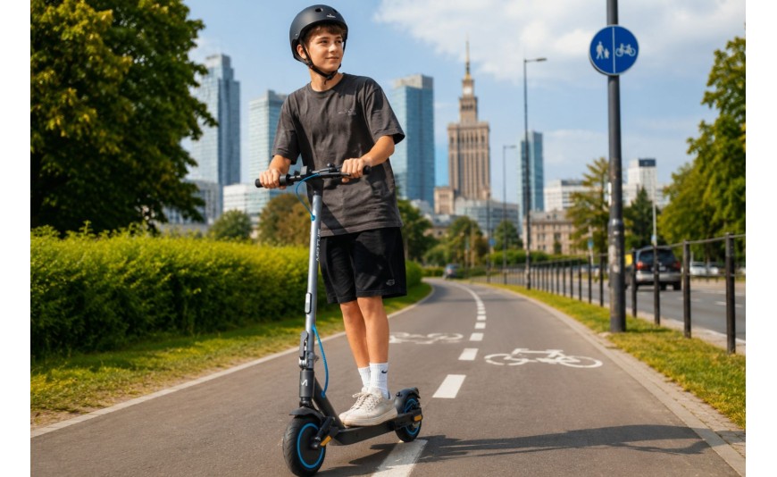 Pierwsza hulajnoga elektryczna – jak wybrać model, który będzie bezpieczny i sprawdzi się na co dzień?