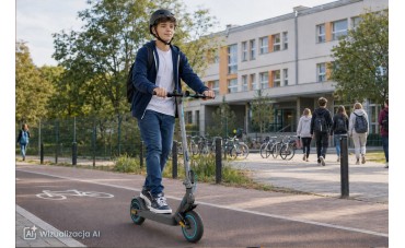 Hulajnoga elektryczna do szkoły – przepisy dla dzieci i nastolatków w 2026 roku