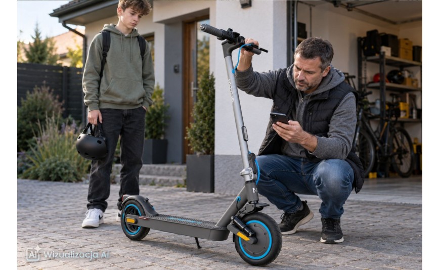 Odblokowana hulajnoga elektryczna u nastolatka. Co powinien wiedzieć rodzic?